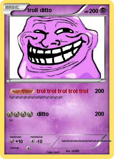 Pokemon troll ditto