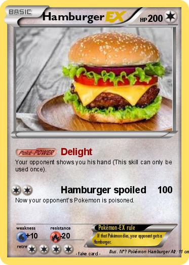 Pokemon Hamburger