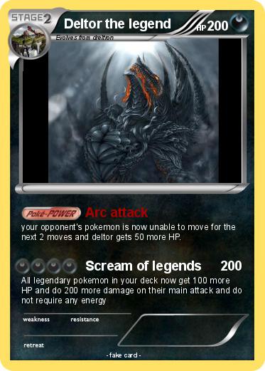 Pokemon Deltor the legend