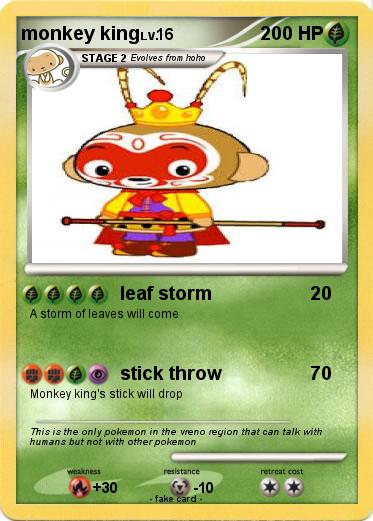Pokemon monkey king