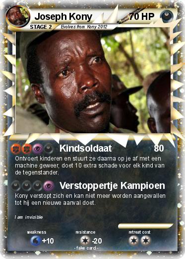 Pokemon Joseph Kony