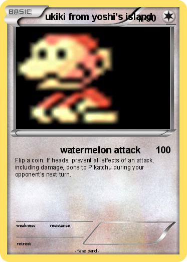 Pokemon ukiki from yoshi's island