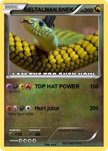 Pokemon GELTALMAN SNEK