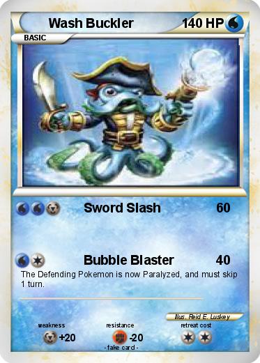 Pokemon Wash Buckler