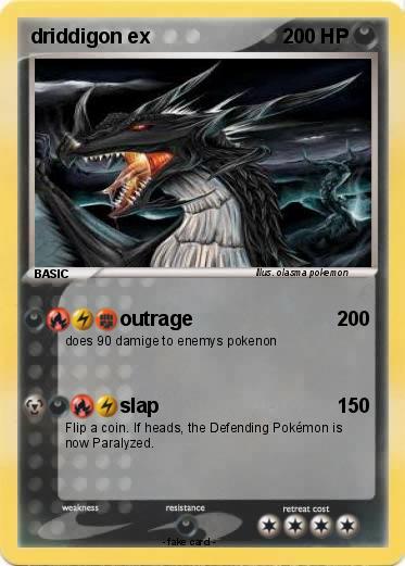 Pokemon driddigon ex