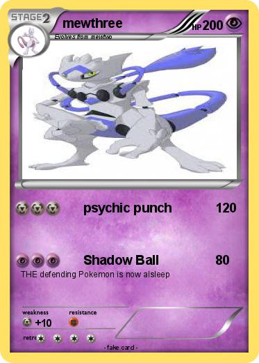 Pokemon mewthree