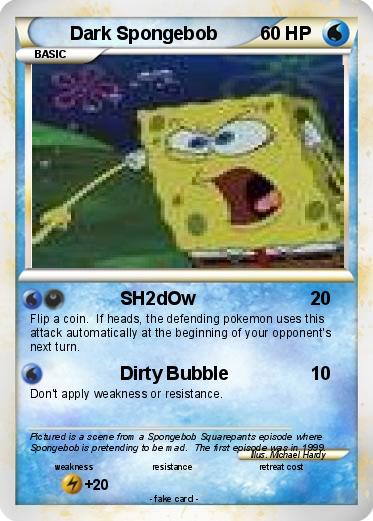 Pokemon Dark Spongebob
