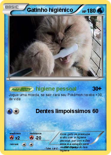 Pokemon Gatinho higiênico