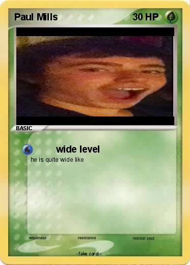 Pokemon Paul Mills