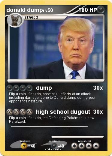 Pokemon donald dump