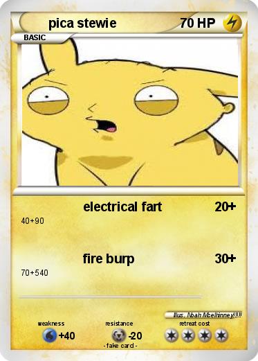 Pokemon pica stewie