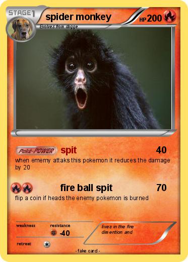Pokemon spider monkey Pokemon spider monkey