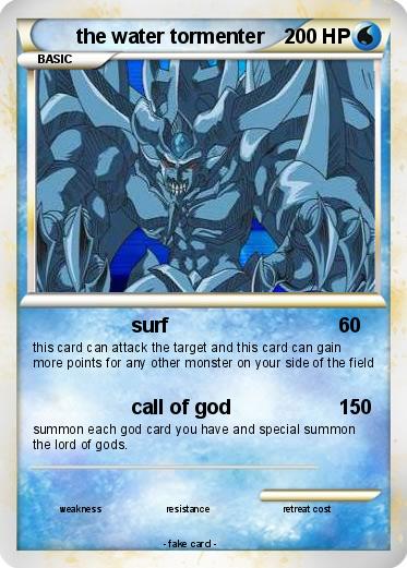 Pokemon the water tormenter