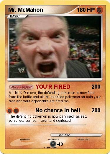 Pokemon Mr. McMahon