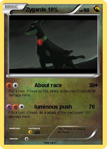 Pokemon Zygarde 10%