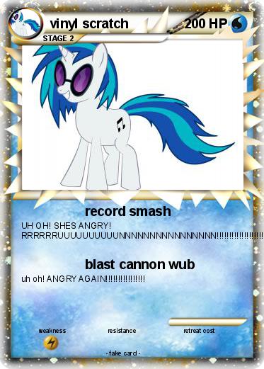 Pokemon vinyl scratch