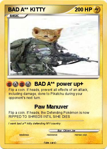 Pokemon BAD A** KITTY