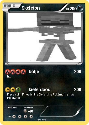Pokemon Skeleton