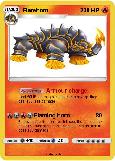Pokemon Flarehorn