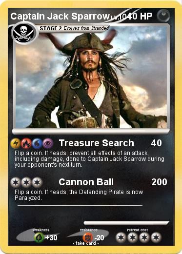 Pokemon Captaln Jack Sparrow