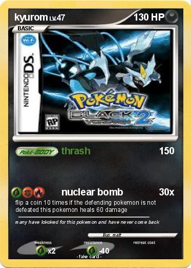 Pokemon kyurom