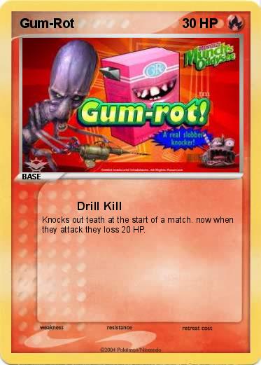 Pokemon Gum-Rot
