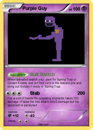 Pokemon Purple Guy
