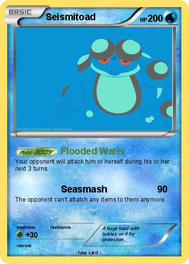 Pokemon Seismitoad
