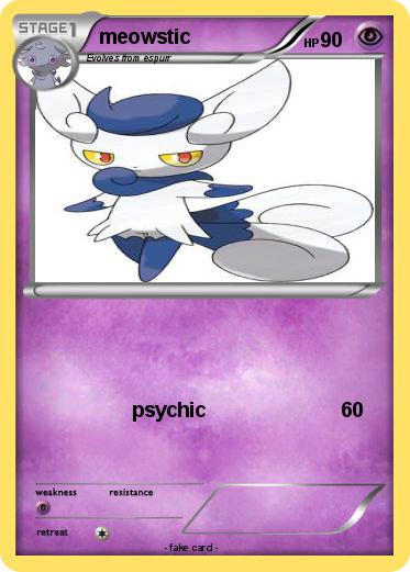 Pokemon meowstic
