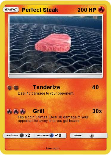 Pokemon Perfect Steak