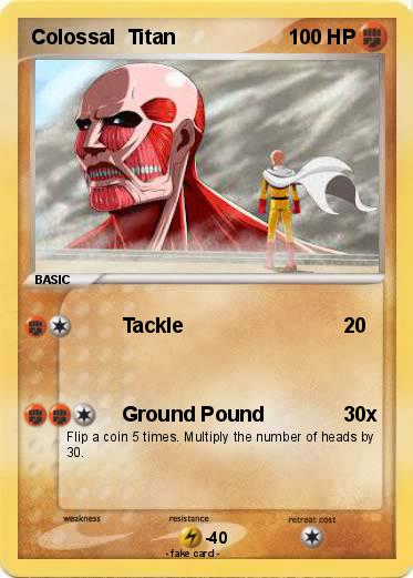 Pokemon Colossal  Titan
