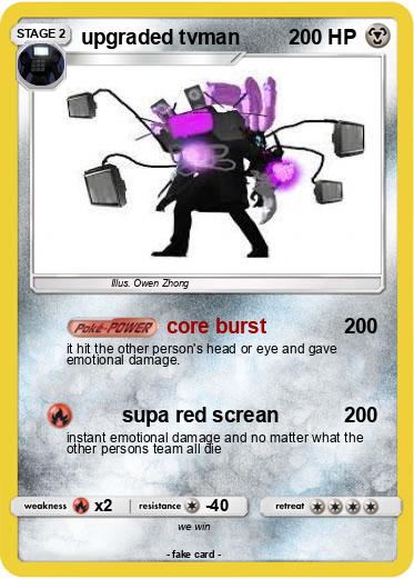 Pokemon upgraded tvman