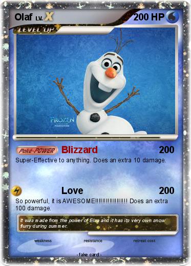 Pokemon Olaf