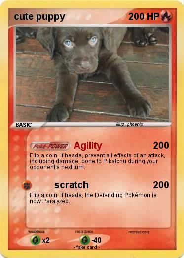 Pokemon cute puppy