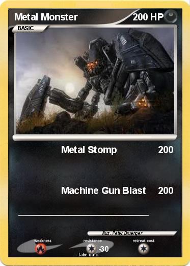 Pokemon Metal Monster