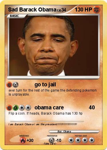 Pokemon Sad Barack Obama