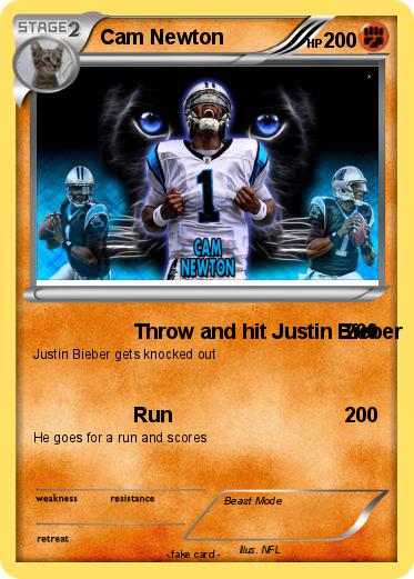 Pokemon Cam Newton