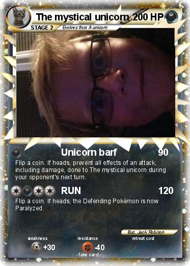 Pokemon The mystical unicorn
