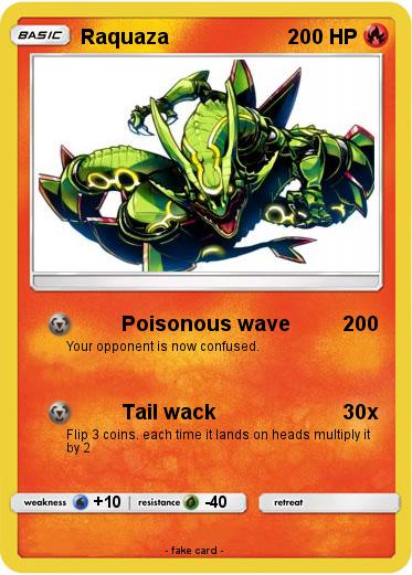 Pokemon Raquaza