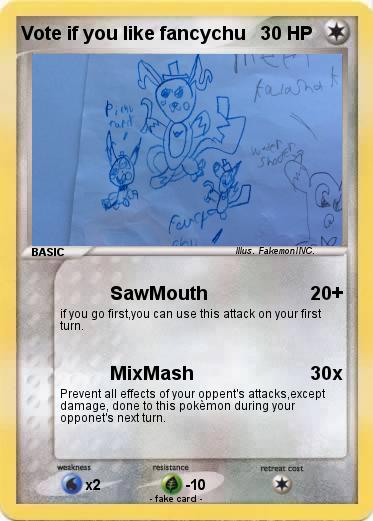 Pokemon Vote if you like fancychu