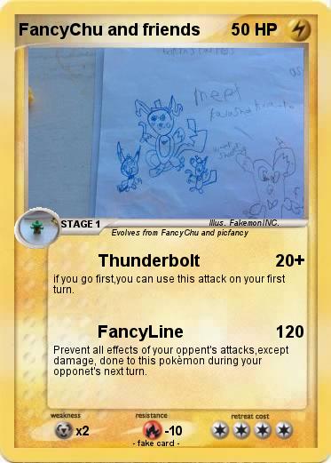 Pokemon FancyChu and friends