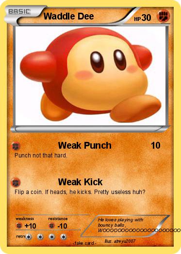 Pokemon Waddle Dee
