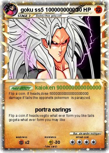 Pokemon goku ss5 10000000000