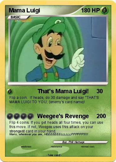 Pokemon Mama Luigi
