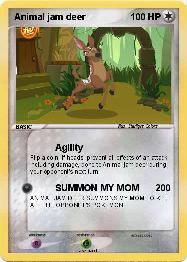 Pokemon Animal jam deer