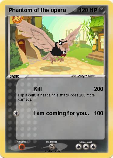 Pokemon Phantom of the opera