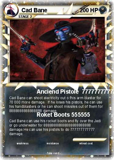 Pokemon Cad Bane