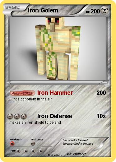 Pokemon Iron Golem