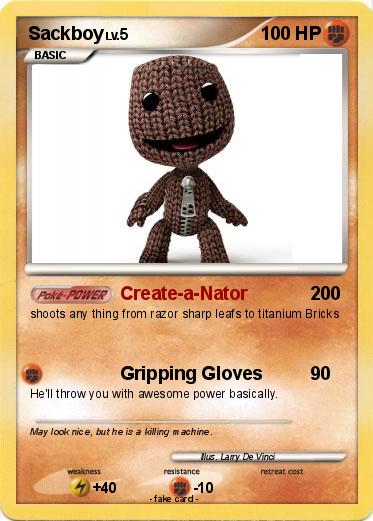 Pokemon Sackboy