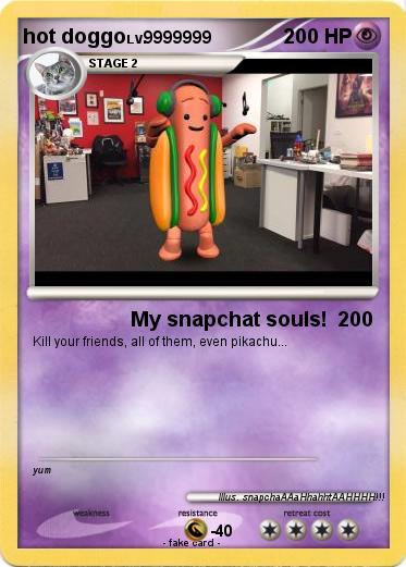 Pokemon hot doggo